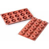 Mini donuts Silikomart stampo ciambelline in silicone ø45/15 h18 mm