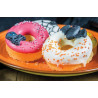 Mini donuts Silikomart stampo ciambelline in silicone ø45/15 h18 mm Mini donuts Silikomart stampo ciambelline in silicone ø45/15 h18 mm