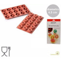 Mini donuts Silikomart stampo ciambelline in silicone ø45/15 h18 mm