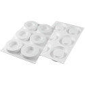 Kit The Ring Silikomart per dolce a ciambella con 2 stampi silicone Ø 85/50 h 18 mm e cutter