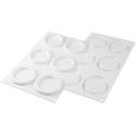 Kit The Ring Silikomart per dolce a ciambella con 2 stampi silicone Ø 85/50 h 18 mm e cutter