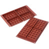 Waffel Classic Silikomart stampo in silicone per 4 waffel 130x81 h 17 mm Waffel Classic Silikomart stampo in silicone per 4 waffel 130x81 h 17 mm
