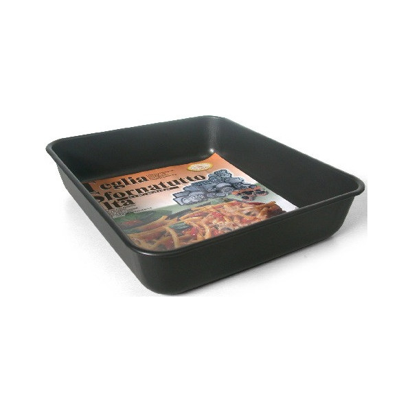 Teglia Sfornatutto alta 29 x 25 cm h 6 cm in alluminio antiaderente da Vespa