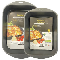 Teglia lasagnera sfornatutto Vespa in alluminio antiaderente h 6 cm larghe 29 cm o 42 cm