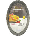Forma per Crostata Ovale Vespa (33×22cm) – Stampo in Alluminio Antiaderente con Fondo Rialzato