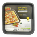 Teglia per Pizza Quadrata Vespa (30×30/35×35/40×40cm) – Alluminio Antiaderente