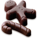 Mr. Ginger Silikomart stampo in silicone cioccolatini omino pan di zenzero