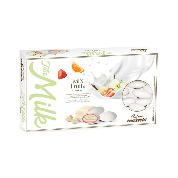 Two Milk Mix Frutta confetti bianchi Maxtris 1 kg