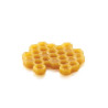 Stampo Miel 18 in silicone bianco per 6 forme o decori ad alveoli esagonali di 7,5 cm da Silikomart Stampo Miel 18 in silicone bianco per 6 forme o decori ad alveoli esagonali di 7,5 cm da Silikomart