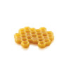 Stampo Miel 18 in silicone bianco per 6 forme o decori ad alveoli esagonali di 7,5 cm da Silikomart