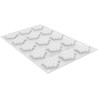 Flora 7 ml o fiori 7 ml stampo decorativo in silicone bianco da Silikomart Flora 7 ml o fiori 7 ml stampo decorativo in silicone bianco da Silikomart