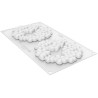 Flora 80 Silikomart stampo decorativo in silicone bianco Flora 80 Silikomart stampo decorativo in silicone bianco