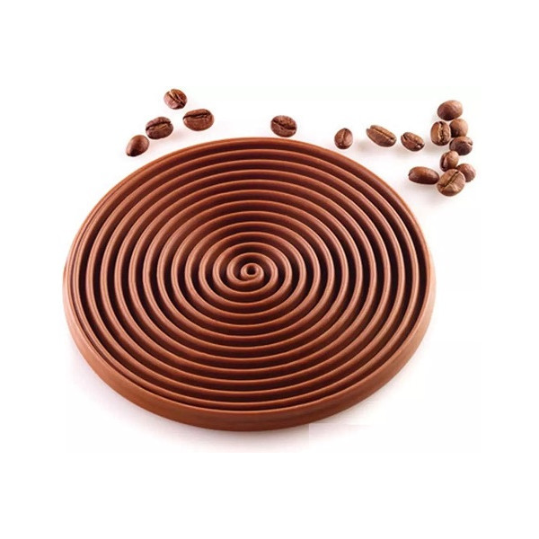 Tourbillon 100 Silikomart stampo in silicone decorativo turbinio 100