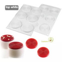 Stampo tourbillon 28: stampo in silicone Turbinio 28 da Silikomart
