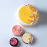Kit Tourbillon Silikomart set 3 stampi in silicone decorativi turbinio Kit Tourbillon Silikomart set 3 stampi in silicone decorativi turbinio