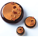 Kit Tourbillon Silikomart set 3 stampi in silicone decorativi turbinio