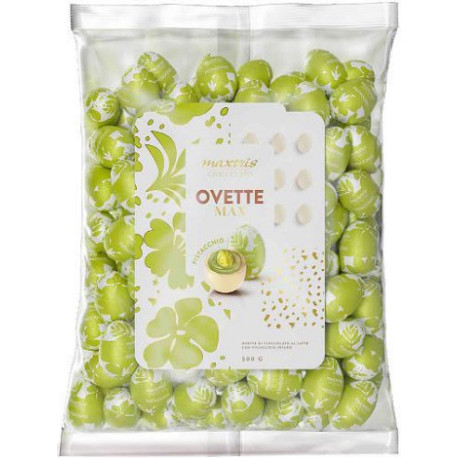 Busta Ovette Maxtris con Pistacchio intero 500gr Busta Ovette Maxtris con Pistacchio intero 500gr