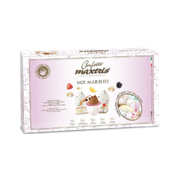 Maxtris Mix Marbled confetti colorati marmorizzati ai gusti assortiti 1 Kg