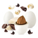 Vassoio Dolce Evento Bianco confetti bianchi Maxtris incartati da 500 g