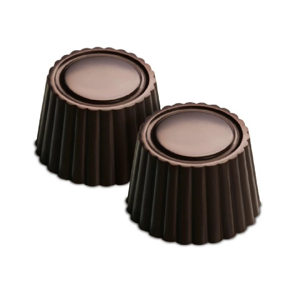 Praline Silikomart, SCG07: stampo in silicone per 15 praline di cioccolato ø30xh18,5 mm