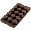 Praline Silikomart, SCG07: stampo in silicone per 15 praline di cioccolato