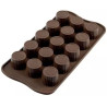 Praline Silikomart, SCG07: stampo in silicone per 15 praline di cioccolato