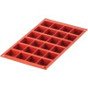 Stampo silicone 24 mini lingotti SF351 Silikomart da 18 ml da 38 x 30 mm h 15 mm