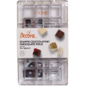The Square: Stampo Cubotto di cioccolato 25x25 h 10 mm in policarbonato da Decora