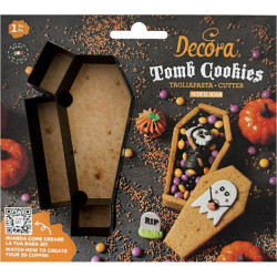 Decora – Tagliapasta Bara 3D in Plastica per Biscotti Halloween