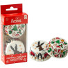36 Pirottini per muffin in carta con decoro renna natalizia di ø5xh3,2 cm da Decora 36 Pirottini per muffin in carta con decoro renna natalizia di ø5xh3,2 cm da Decora