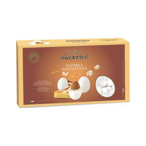 Maxtris Pastiera Napoletana confetti bianchi 1 Kg