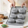 Zucchette Halloween Decora stampo in silicone a forma di piccole zucche Zucchette Halloween Decora stampo in silicone a forma di piccole zucche