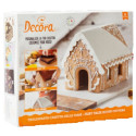 Set 8 tagliapasta casetta marzapane o casa delle fiabe in plastica da Decora