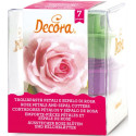 Tagliapasta per rose Decora: set 7 cutter in plastica per rose con sepalo