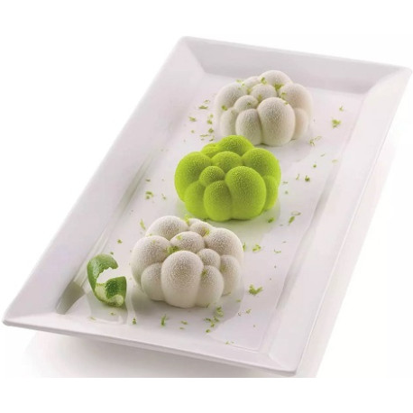 Bollicine Silikomart stampo in silicone 6 bollicine 3D diametro 7 x h 3 cm Bollicine Silikomart stampo in silicone 6 bollicine 3D diametro 7 x h 3 cm