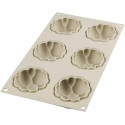 Bollicine Silikomart stampo in silicone 6 bollicine 3D diametro 7 x h 3 cm