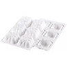 Cloud 120 Silikomart: stampo 6 monoporzioni nuvole in silicone bianco da 7,1x7,1xh3,4 cm Cloud 120 Silikomart: stampo 6 monoporzioni nuvole in silicone bianco da 7,1x7,1xh3,4 cm