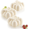 Cloud 120 Silikomart: stampo 6 monoporzioni nuvole in silicone bianco da 7,1x7,1xh3,4 cm Cloud 120 Silikomart: stampo 6 monoporzioni nuvole in silicone bianco da 7,1x7,1xh3,4 cm