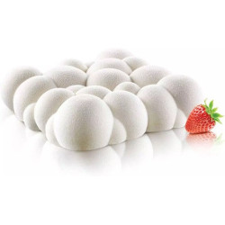 Stampo Cloud 1600 Silikomart 1650ml – Stampo in Silicone per Torte e Semifreddi a Forma di Nuvola (20×20×H5,5cm)