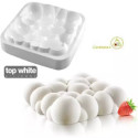 Cloud 1600 Silikomart stampo silicone per nuvola quadrata da 20xh5,5 cm