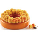Kit Bubble Crown Silikomart set 3 stampi silicone corona di bolle ø18xh6 cm