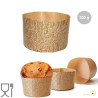 10 Stampi Panettone Alto in cellulosa da 300 g 10 Stampi Panettone Alto in cellulosa da 300 g