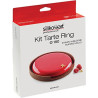 Kit Tarte Ring Round ø190 mm Silikomart: 1 stampo anello microforato e 1 stampo in silicone per Crostata Tonda