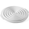 Kit round 260 Silikomart stampo silicone con anello e stampo decoro per crostata tonda decorata