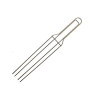 5 Spilloni 4 punte per panettoni e colombe in acciaio inox lunghi 52 cm da Decora 5 Spilloni 4 punte per panettoni e colombe in acciaio inox lunghi 52 cm da Decora