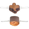 Spilloni 4 punte per panettoni e colombe in acciaio inox da Decora Spilloni 4 punte per panettoni e colombe in acciaio inox da Decora