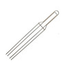 5 Spilloni 4 punte per panettoni e colombe in acciaio inox lunghi 62 cm da Decora 5 Spilloni 4 punte per panettoni e colombe in acciaio inox lunghi 62 cm da Decora