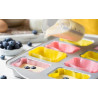 Teglia per mini plum-cake Decora: stampo acciaio antiaderente per 8 pluncake da 9,5x6,3xh3,6 cm Teglia per mini plum-cake Decora: stampo acciaio antiaderente per 8 pluncake da 9,5x6,3xh3,6 cm