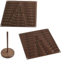 3D Tree Choc Silikomart kit stampo silicone albero di natale 3D di cioccolato