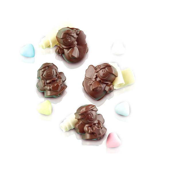 Choco Angels Silikomart stampo silicone cioccolatini angioletti